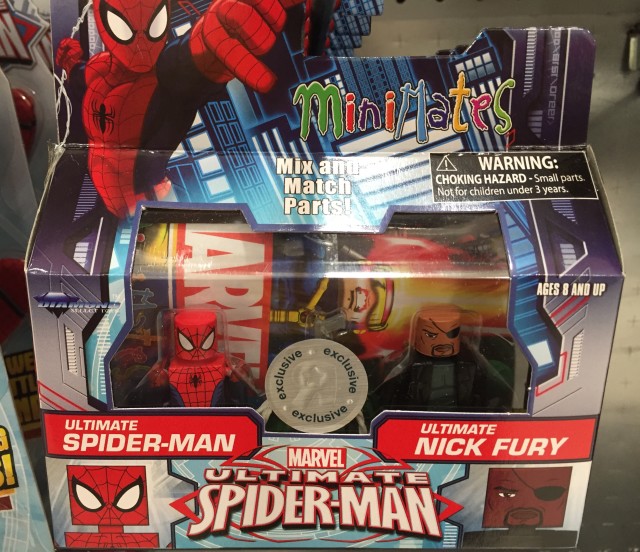 Minimates Ultimate Spider-Man & Ultimate Nick Fury Pack