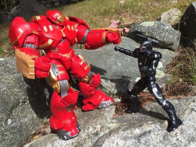 Marvel Legends War Machine vs. Hulkbuster Hasbro Figures