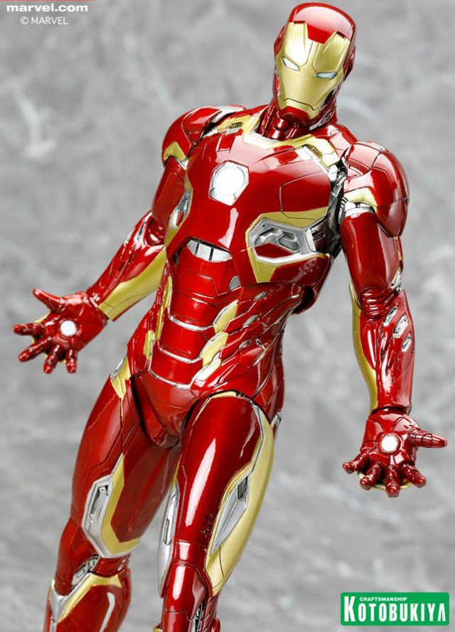 Kotobukiya 2016 Iron Man Mark XLV Statue ARTFX