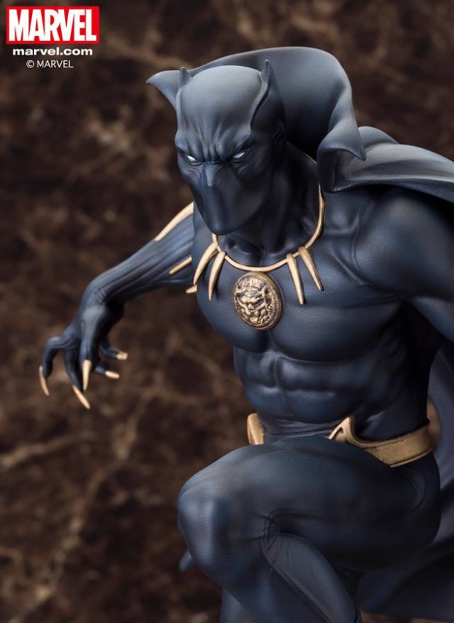 Kotobukiya Black Panther Fine Arts Statue Close-Up