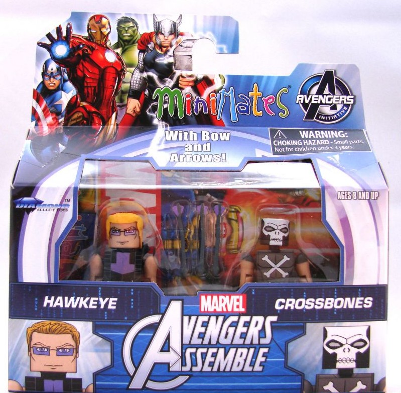 Marvel Minimates Walgreens Wave 1.5 Avengers Assemble Hawkeye & Crossbones 