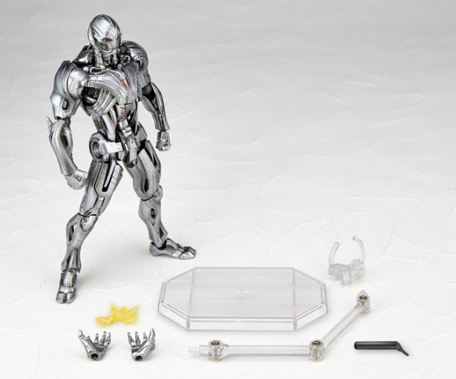 Revoltech Ultron Figure and Accessories