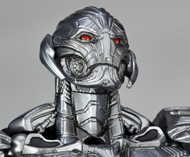 Revoltech Ultron Head Sculpt with Moving Eyes