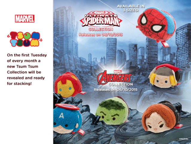 Tsum Tsum Tuesday Marvel October Avengers Spider-Man