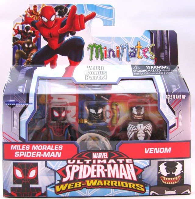 Walgreens Minimates Mile Morales Spider-Man and Ultimate Venom