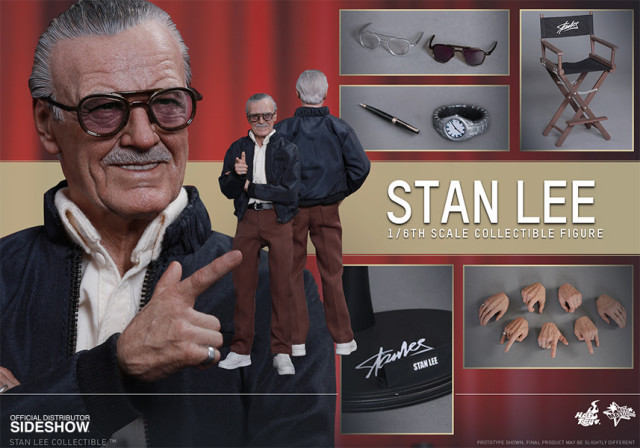 Hot Toys Stan Lee Sixth Scale Figure and Accessories