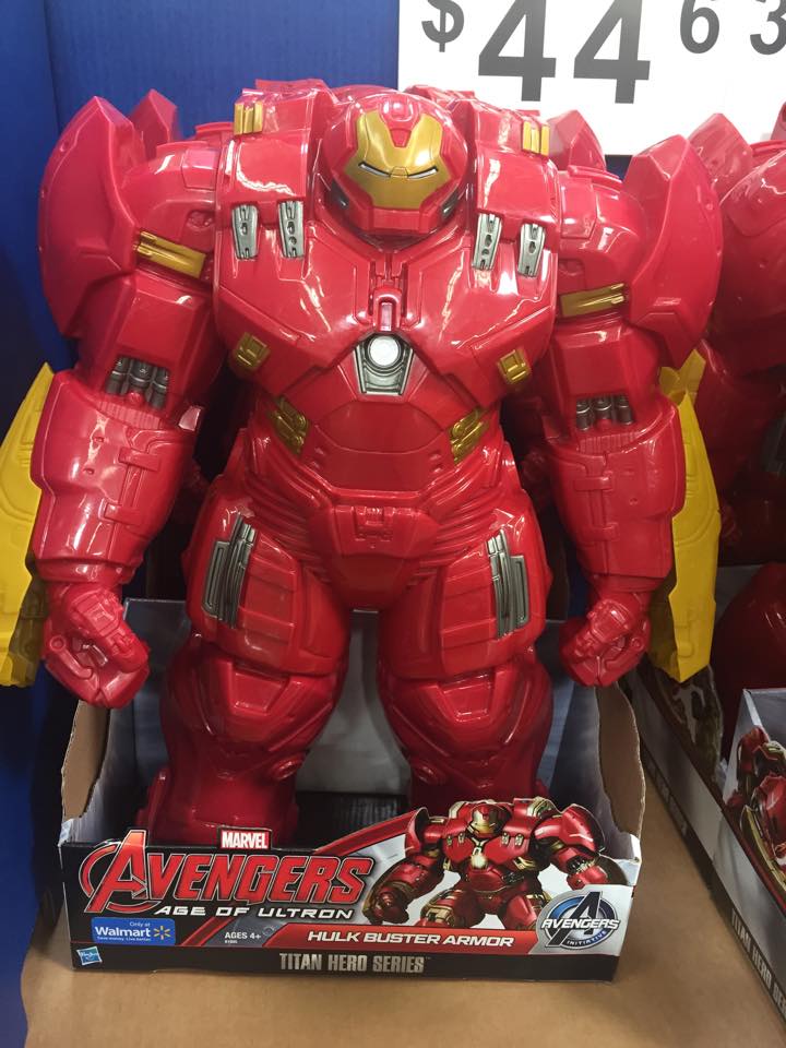Hulkbuster Hasbro Titan Hero Series 18" 45 cm Avengers Iron man Age of Ultron 