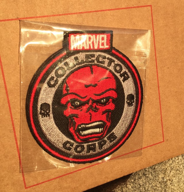 Marvel Collector Corps Red Skull Patch