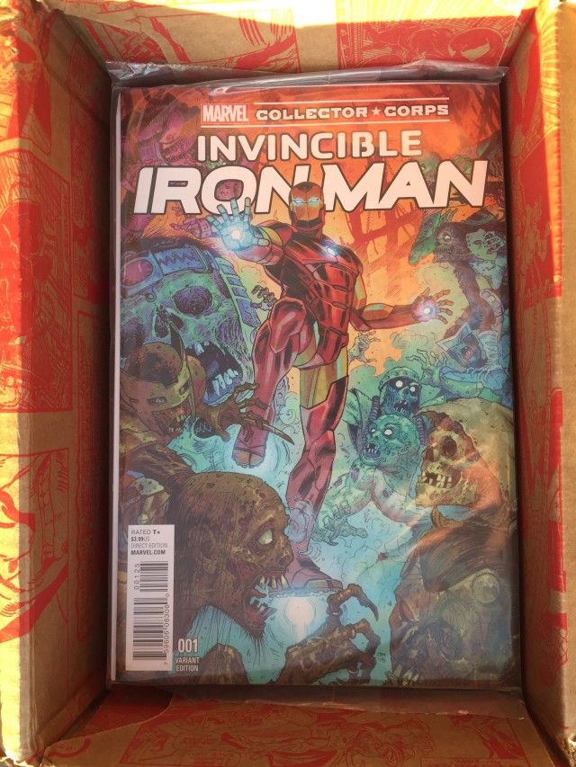 Invincible Iron Man #1 Variant Cover Collector Corps