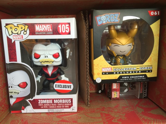 October 2015 Marvel Collectors Corps Villains Exclusives Vinyls