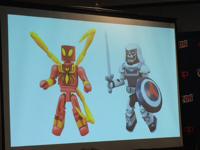 Marvle Animated Minimates Taskmaster Iron-Spider Figures