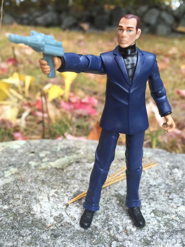 Marvel Universe Chameleon Figure with Gun and Norman Osborn Head