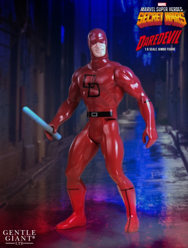 Jumbo Daredevil Secret Wars Figure