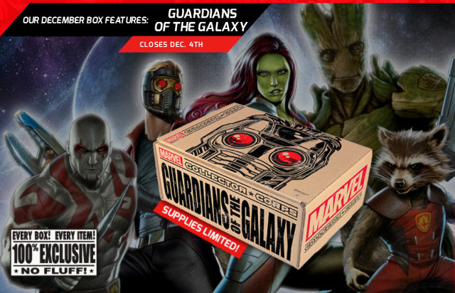 Marvel Collectors Corps December 2015 Box