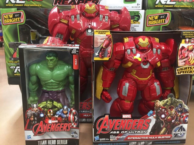 Marvel Titan Hero Hulkbuster Armor 18 Inch Figure Size Scale Comparison