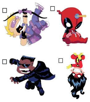 New York Comic Con Exclusive Marvel Pins Packs 2015