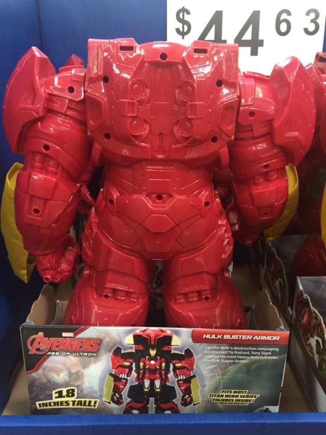 Titan Hero Hulkbuster Armor Figure Back