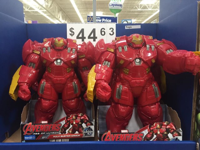 Walmart Exclusive Hulk Buster Armor Titan Hero Series Figure