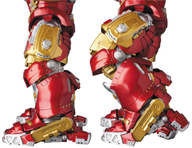 Articulation on Medicom Toy Hulkbuster MAFEX Action Figure