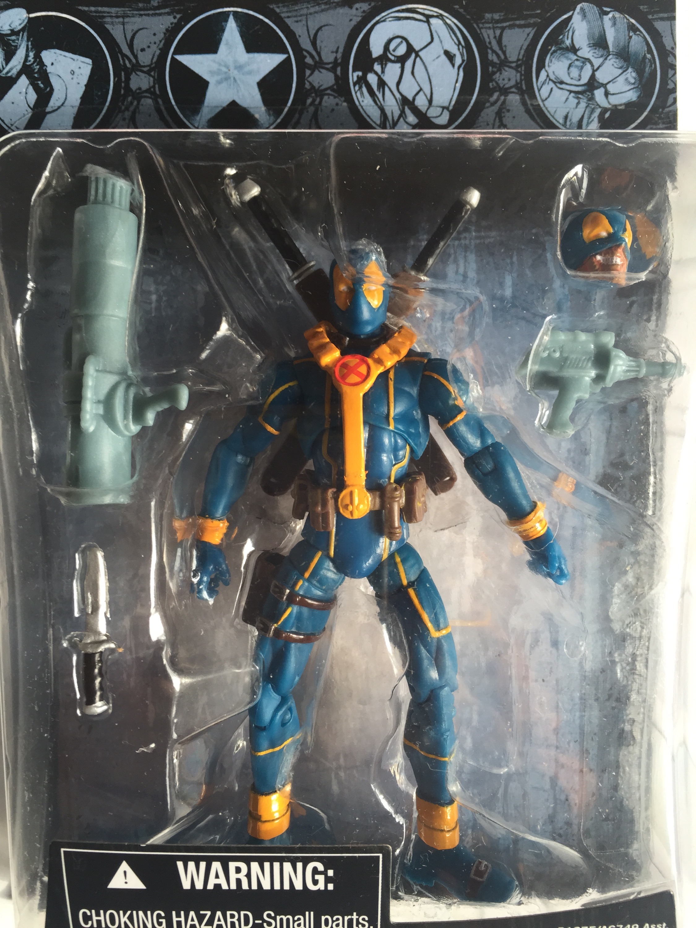 X-Men Deadpool Action Figure Wade Juggernaut Series Collection Gift 