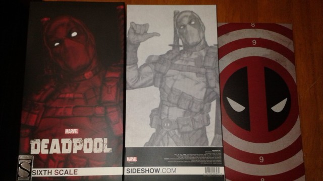 Sideshow Collectibles Deadpool Sixth Scale Figure Box Unboxing