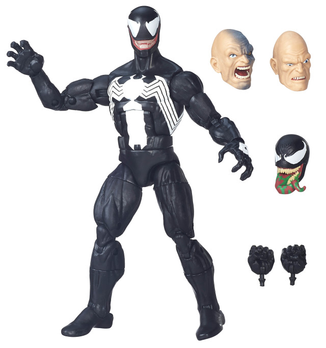 2016 Marvel Legends Spider-Man Venom with Absorbing Man BAF Head