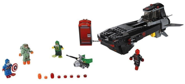 76048 LEGO Iron Skull Sub Attack Marvel Set