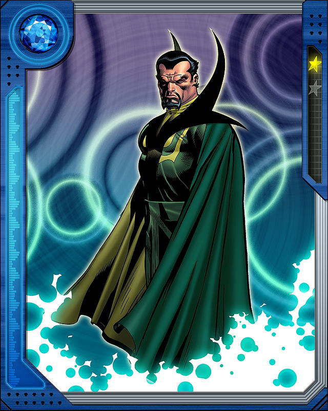 Baron Mordo Doctor Stange Trading Card Art