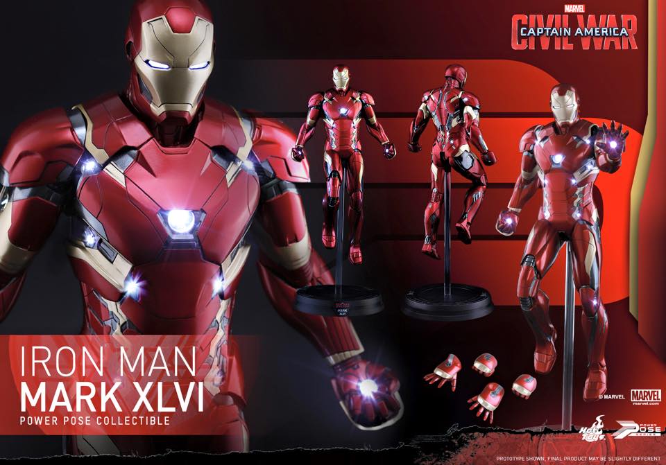 captain america civil war iron man toy