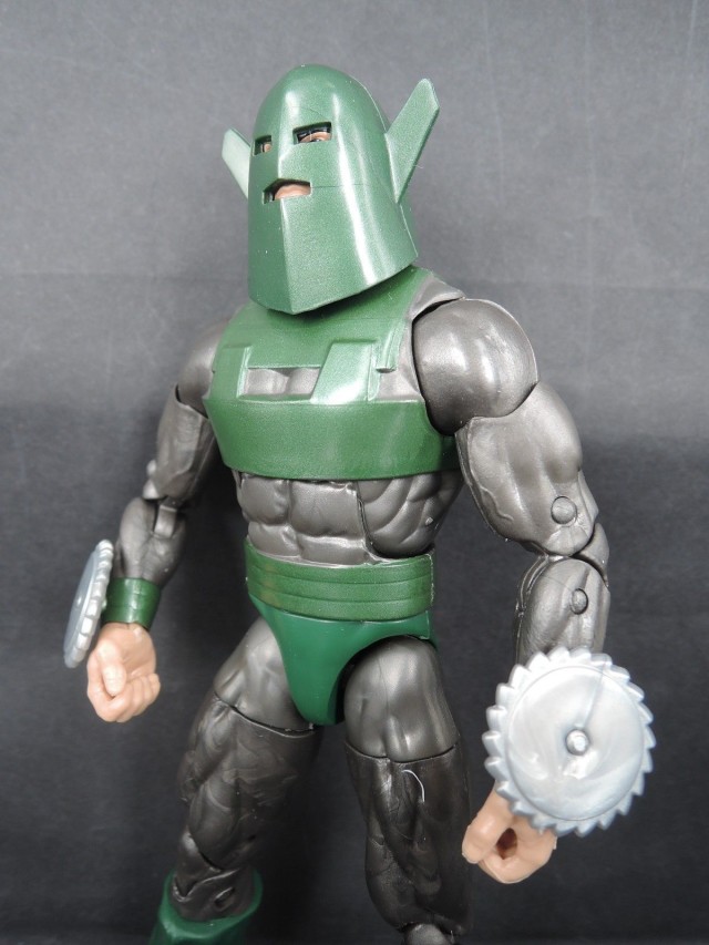 Close-Up of Marvel Legends Whirlwind 6 Inch Action Figure