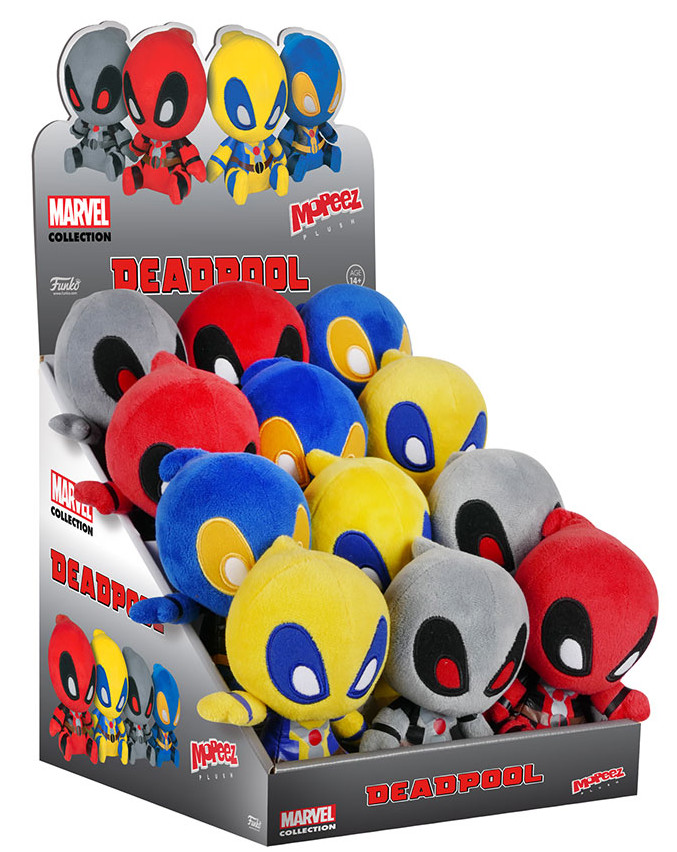 Funko Deadpool Mopeez Plush, Super Deluxe & Head Mug! - Marvel Toy 
