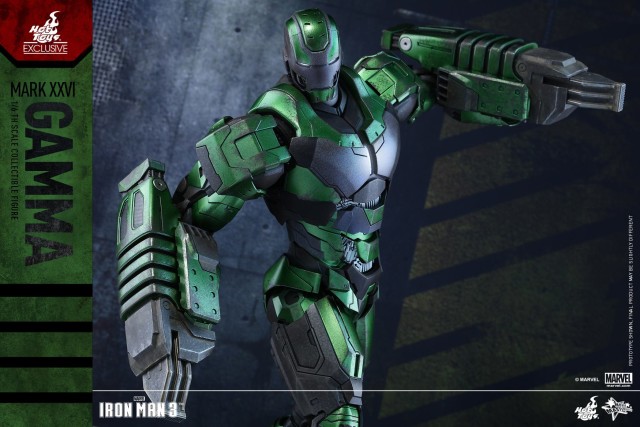 Gamma Iron Man Hot Toys Figure Jackhammers