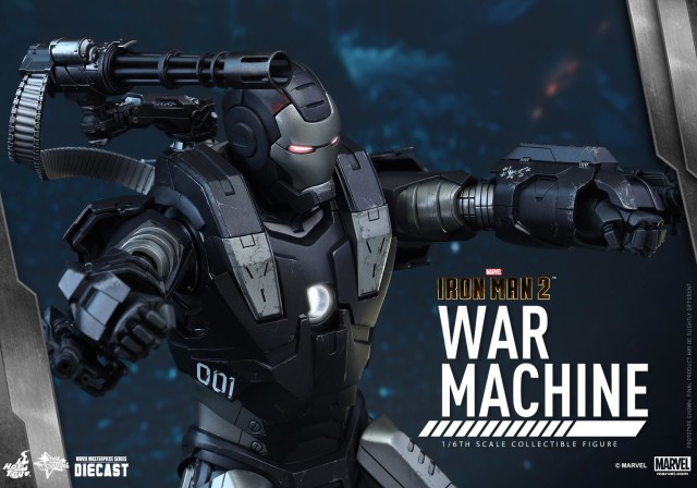 Hot Toys 2016 Die-Cast War Machine Sixth Scale Figure