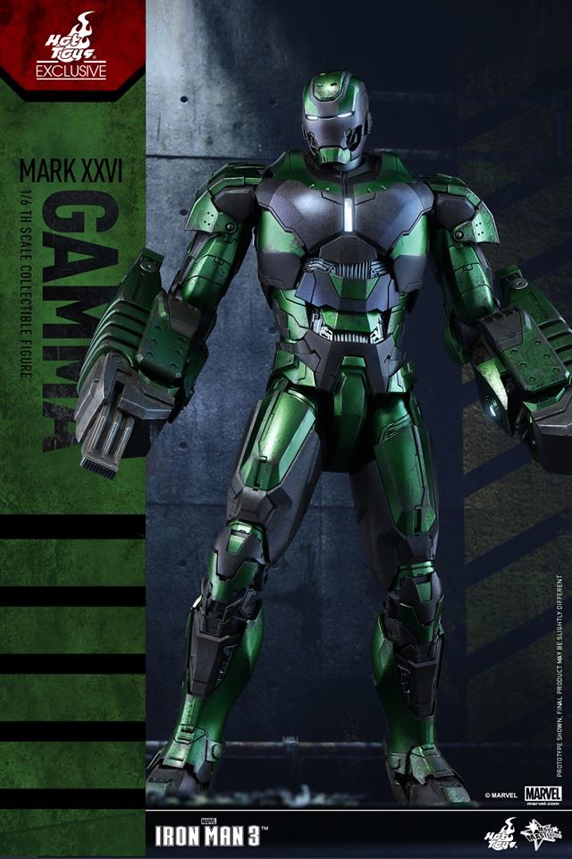 Hot Toys Iron Man Gamma Mark XXVI Sixth Scale Figure