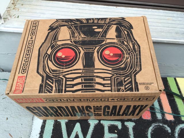 December 2015 Collectors Corps Guardians of the Galaxy Box Review