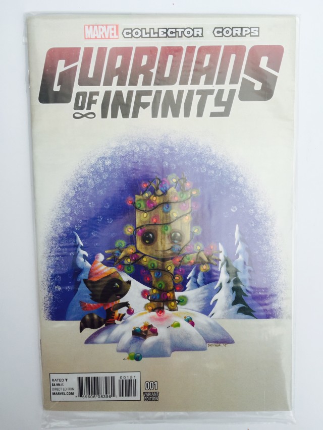 Marvel Collector Corps Guardians of Infinity #1 Variant Cover Comic Book