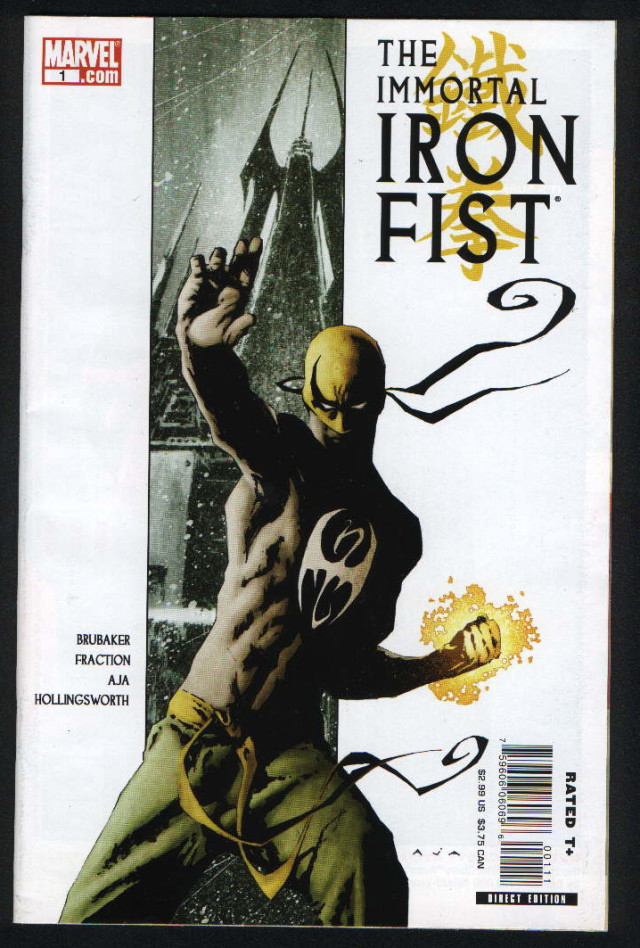 Immortal Iron Fist Number 1 Cover