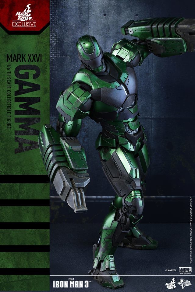 Iron Man Gamma Hot Toys Exclusive Figure MMS