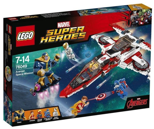 LEGO Marvel 2016 Avenjet Space Mission Box