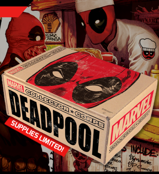Marvel Collector Corps Deadpool Box