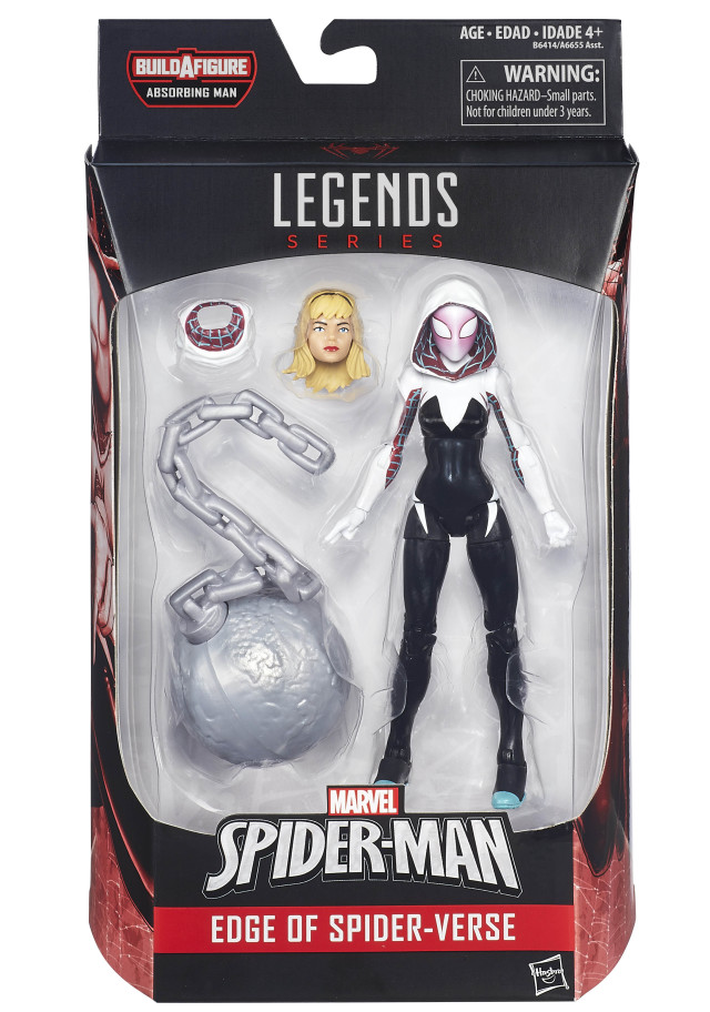 Marvel Legends Absorbing Man Series Spider-Gwen Packaged