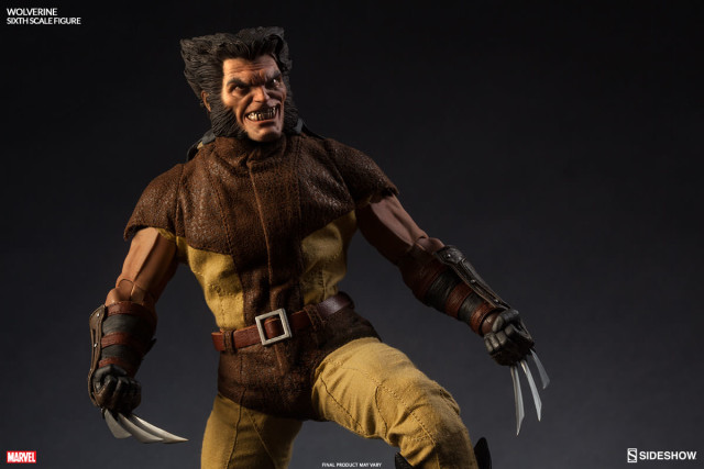 Wolverine Sideshow Collectibles 12 Inch Figure Unmasked Berserker Rage