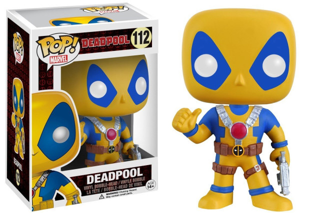 Amazon Exclusive Yellow Deadpool Funko POP Vinyls Figure