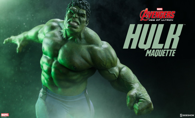 Avengers Age of Ultron Hulk Maquette Sideshow 2016