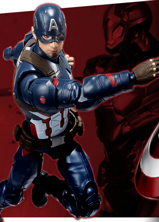 Captain America Civil War SH Figuarts Figure Revealed