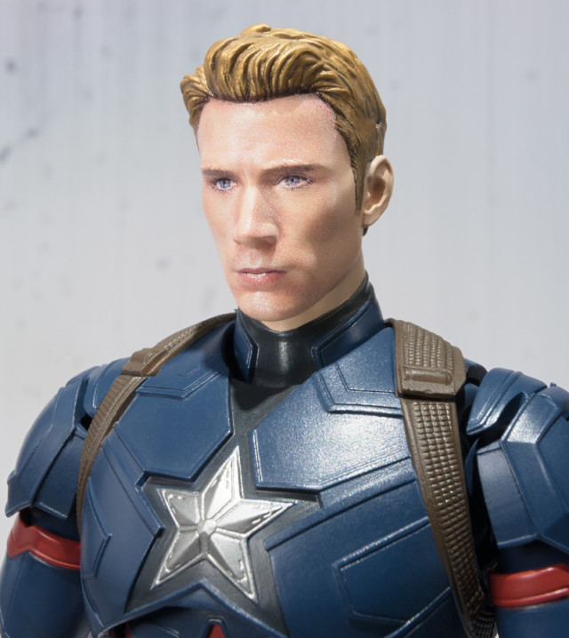 Figuarts Civil War Captain America Steve Rogers Head Unmasked