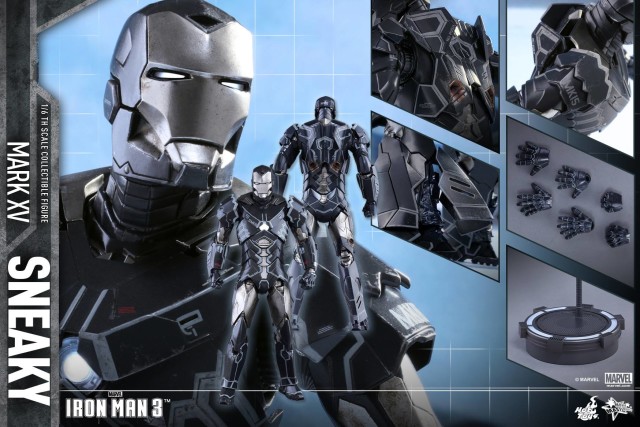 Hot Toys Sneaky Iron Man Figure and Accessories
