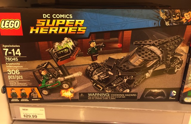 LEGO Batman v. Superman Batmobile Set