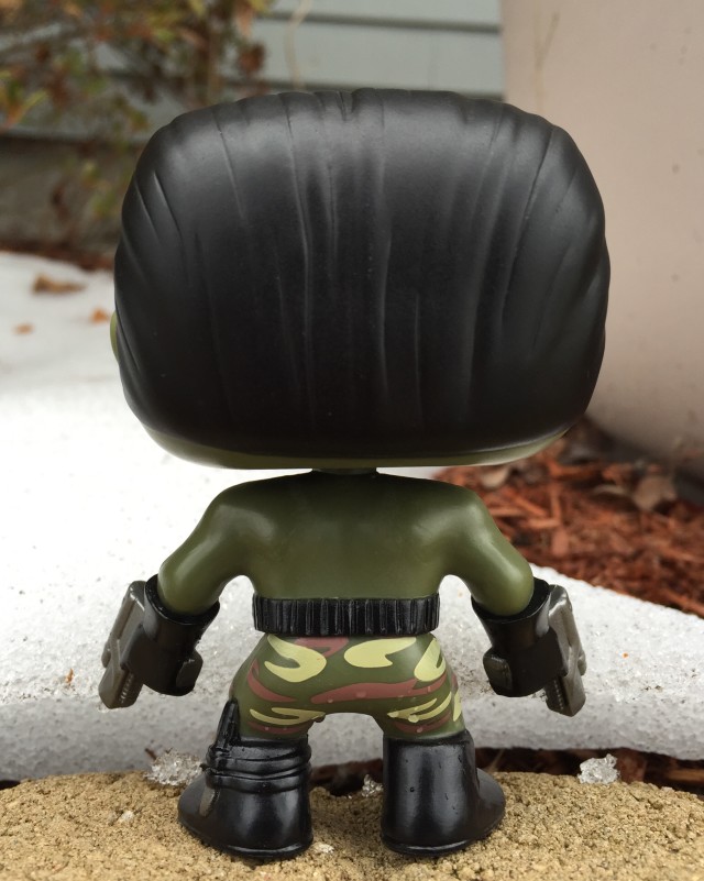 Back of Punisher Nemesis POP Vinyl Funko Bobblehead