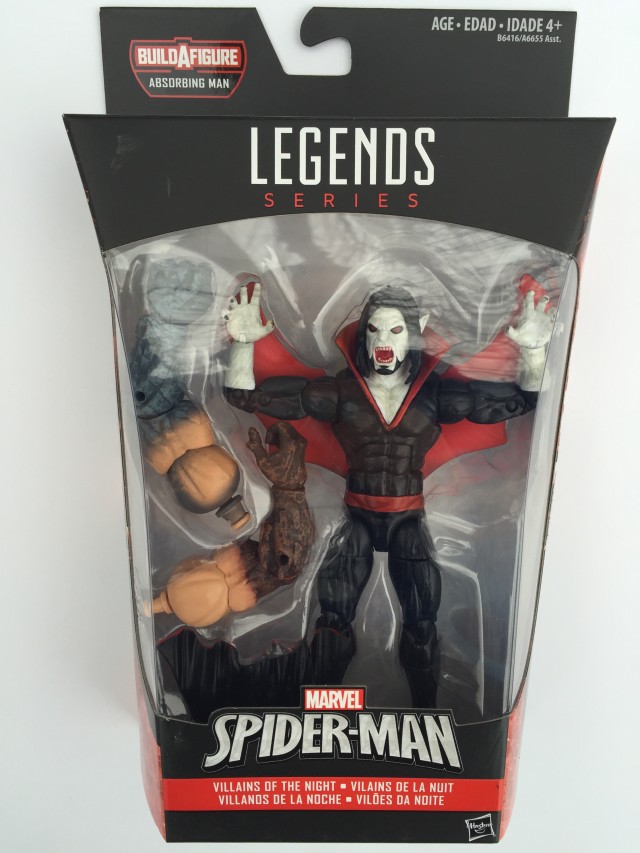 Spider-Man Legends Morbius 2016 Figure Packaged